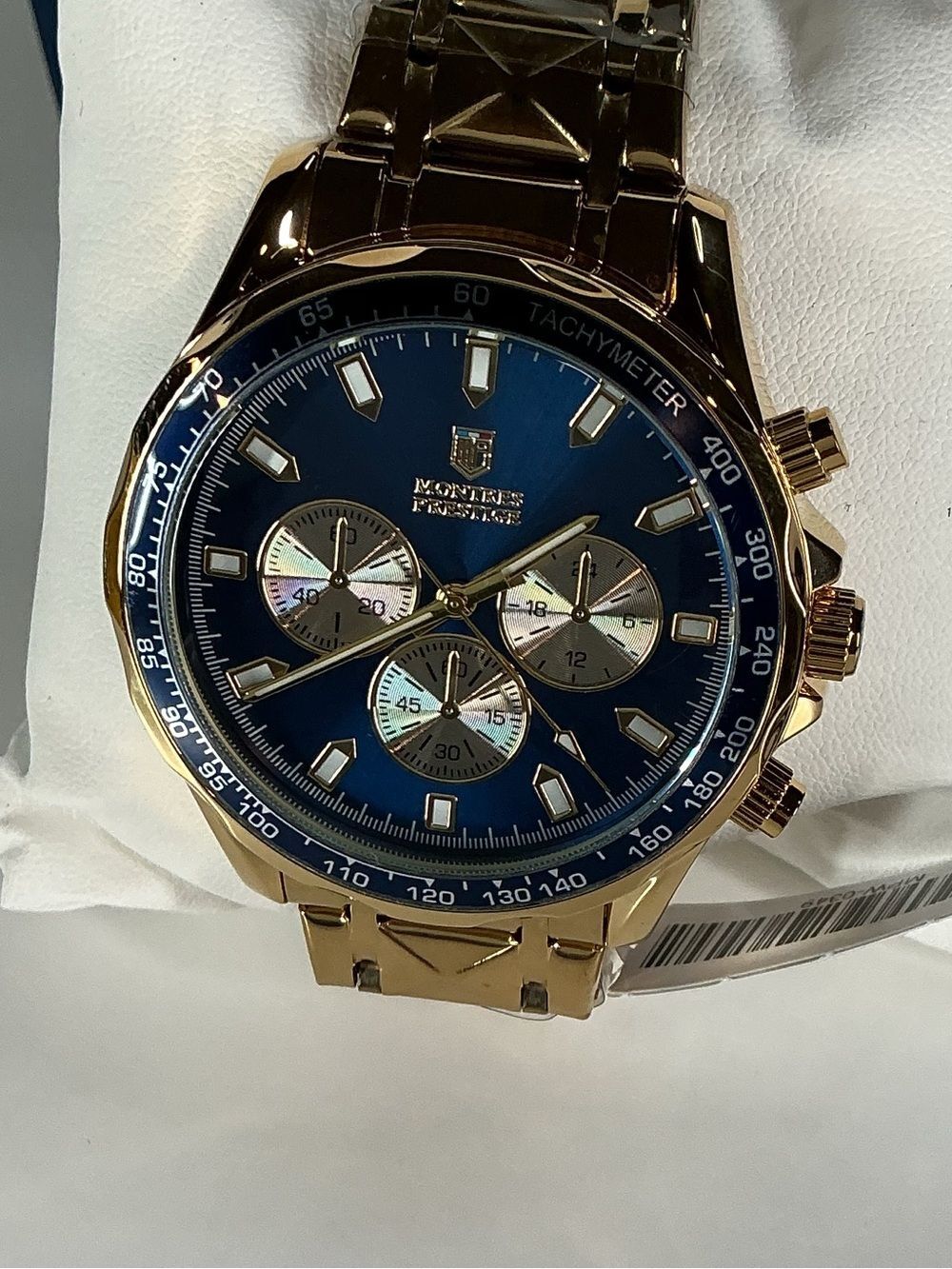Montres Prestige Men's Watch - 44mm, Gold (MPW-0349)